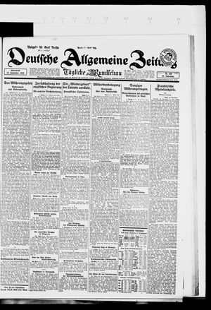 Deutsche allgemeine Zeitung vom 22.09.1923