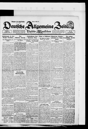 Deutsche allgemeine Zeitung on Oct 2, 1923