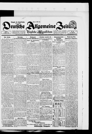 Deutsche allgemeine Zeitung vom 05.10.1923