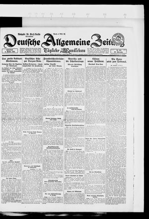 Deutsche allgemeine Zeitung vom 06.10.1923