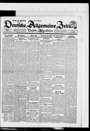 Deutsche allgemeine Zeitung vom 16.10.1923