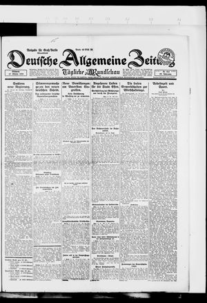 Deutsche allgemeine Zeitung vom 17.10.1923
