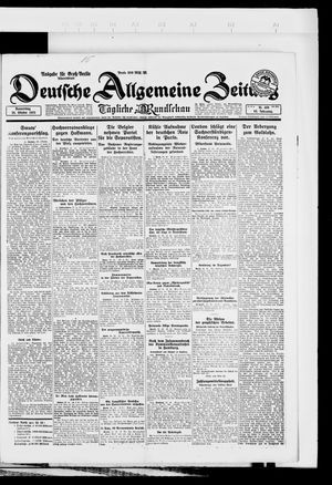 Deutsche allgemeine Zeitung vom 25.10.1923