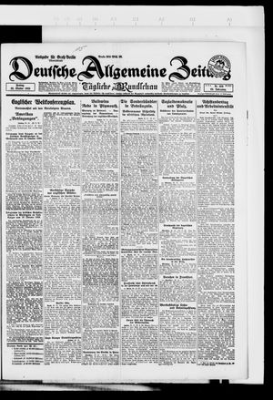 Deutsche allgemeine Zeitung vom 26.10.1923