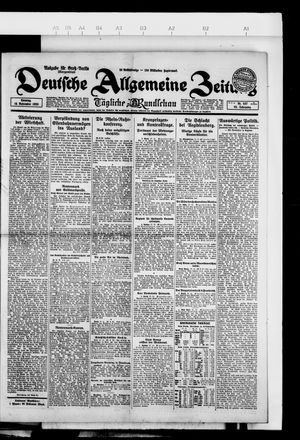 Deutsche allgemeine Zeitung vom 18.11.1923