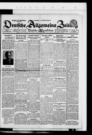 Deutsche allgemeine Zeitung vom 20.11.1923