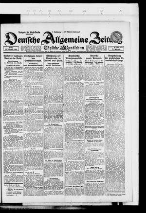 Deutsche allgemeine Zeitung vom 23.11.1923