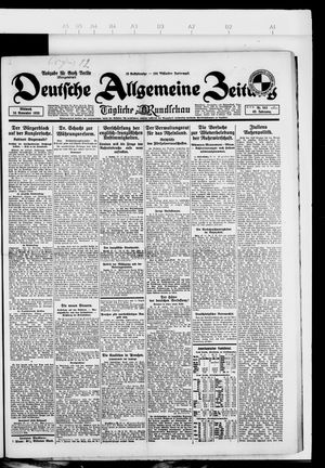 Deutsche allgemeine Zeitung vom 28.11.1923