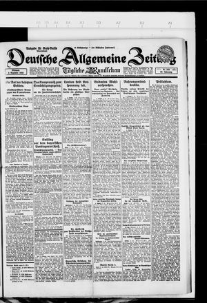 Deutsche allgemeine Zeitung vom 05.12.1923