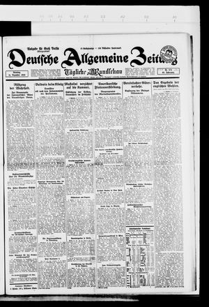 Deutsche allgemeine Zeitung vom 11.12.1923