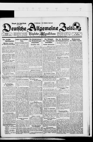 Deutsche allgemeine Zeitung on Dec 18, 1923