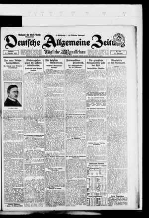 Deutsche allgemeine Zeitung vom 19.12.1923
