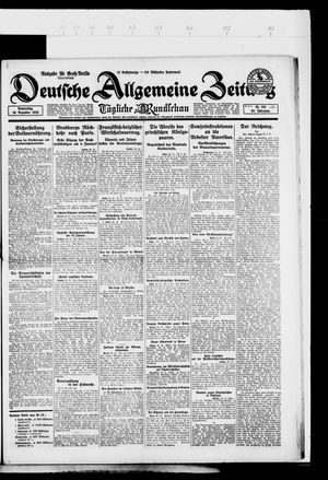 Deutsche allgemeine Zeitung on Dec 20, 1923