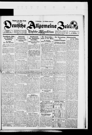 Deutsche allgemeine Zeitung on Dec 22, 1923