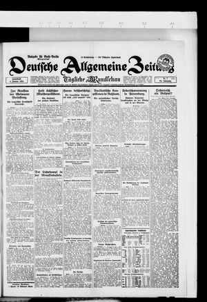 Deutsche allgemeine Zeitung vom 05.01.1924