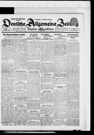 Deutsche allgemeine Zeitung on Jan 18, 1924