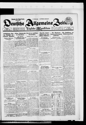 Deutsche allgemeine Zeitung on Jan 22, 1924