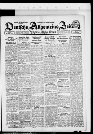 Deutsche allgemeine Zeitung vom 23.01.1924