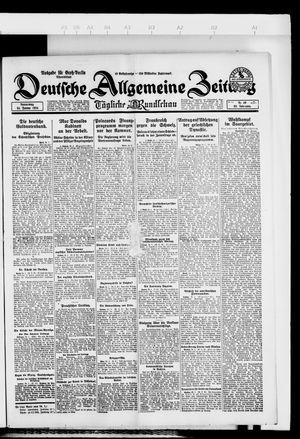 Deutsche allgemeine Zeitung vom 24.01.1924