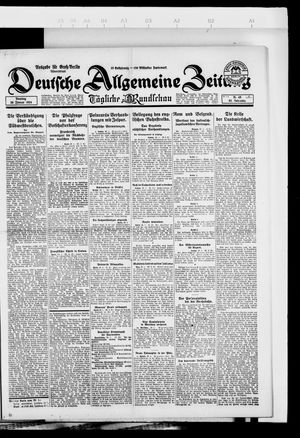 Deutsche allgemeine Zeitung vom 29.01.1924