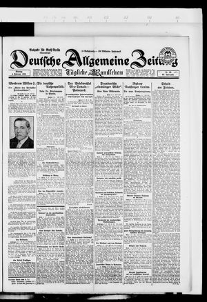 Deutsche allgemeine Zeitung vom 04.02.1924