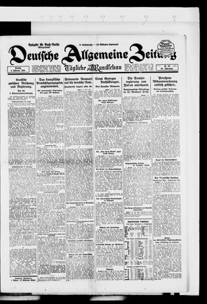 Deutsche allgemeine Zeitung on Feb 8, 1924