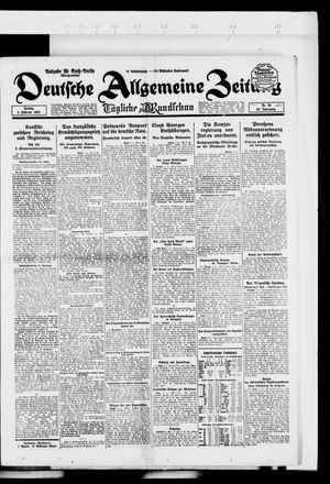 Deutsche allgemeine Zeitung vom 08.02.1924