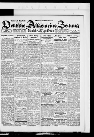 Deutsche allgemeine Zeitung vom 08.02.1924