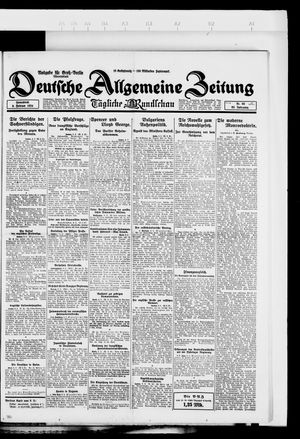 Deutsche allgemeine Zeitung on Feb 9, 1924