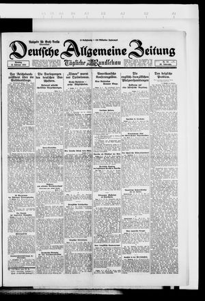 Deutsche allgemeine Zeitung vom 12.02.1924