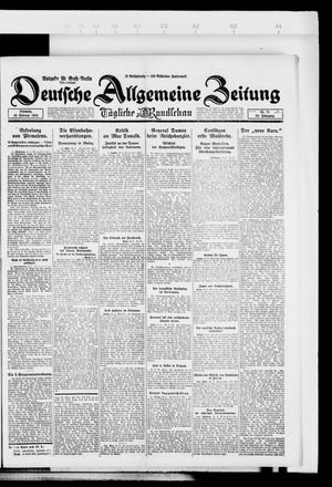 Deutsche allgemeine Zeitung on Feb 13, 1924