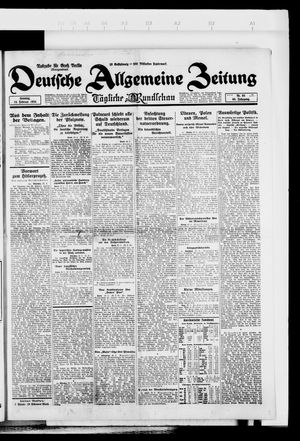 Deutsche allgemeine Zeitung on Feb 24, 1924
