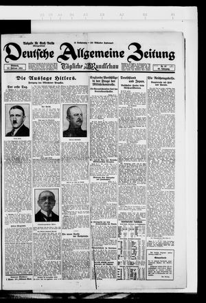 Deutsche allgemeine Zeitung vom 27.02.1924