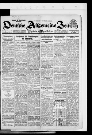 Deutsche allgemeine Zeitung on Feb 29, 1924
