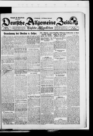 Deutsche allgemeine Zeitung vom 12.03.1924
