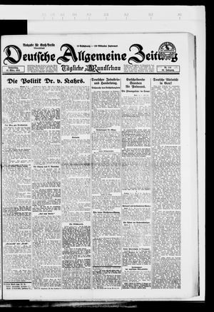 Deutsche allgemeine Zeitung on Mar 13, 1924