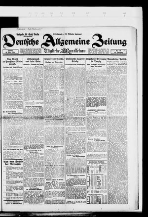 Deutsche allgemeine Zeitung on Mar 16, 1924