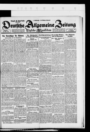 Deutsche allgemeine Zeitung vom 22.03.1924