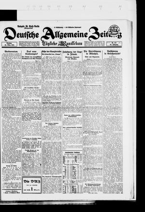 Deutsche allgemeine Zeitung vom 25.03.1924