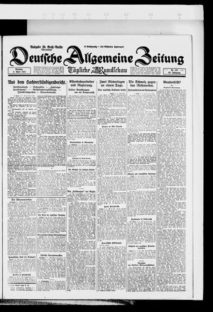 Deutsche allgemeine Zeitung vom 08.04.1924