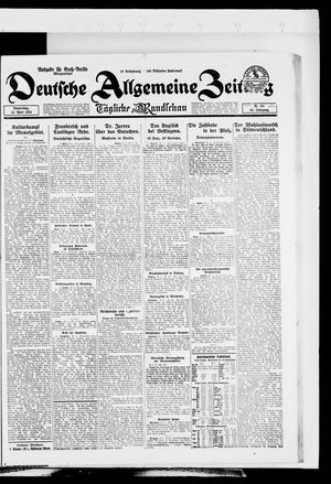 Deutsche allgemeine Zeitung vom 24.04.1924