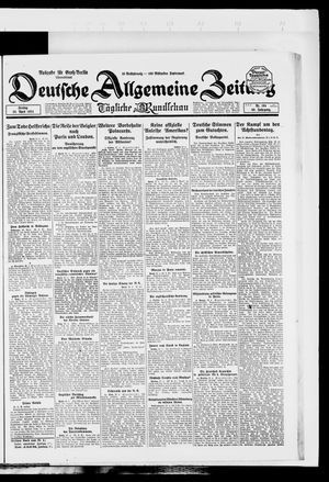 Deutsche allgemeine Zeitung vom 25.04.1924