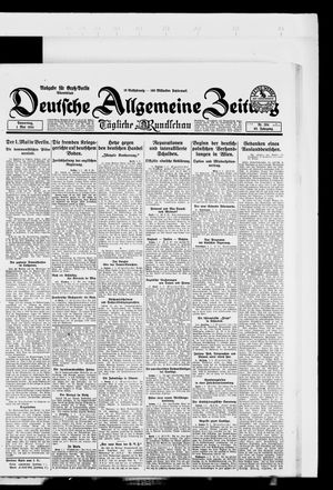 Deutsche allgemeine Zeitung vom 01.05.1924