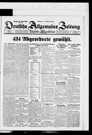 Deutsche allgemeine Zeitung vom 05.05.1924