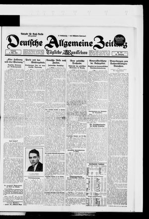 Deutsche allgemeine Zeitung vom 07.05.1924