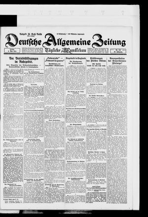 Deutsche allgemeine Zeitung vom 09.05.1924
