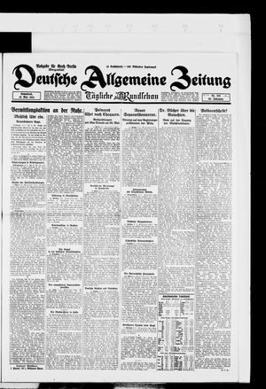 Deutsche allgemeine Zeitung vom 10.05.1924