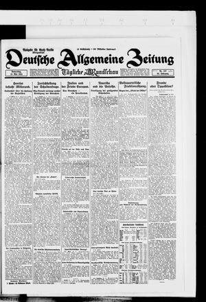 Deutsche allgemeine Zeitung vom 15.05.1924