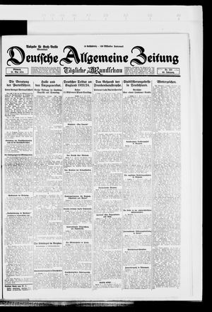 Deutsche allgemeine Zeitung vom 21.05.1924