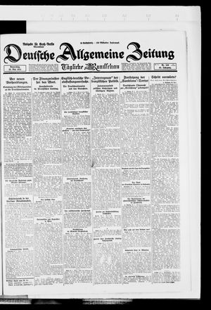 Deutsche allgemeine Zeitung on May 22, 1924